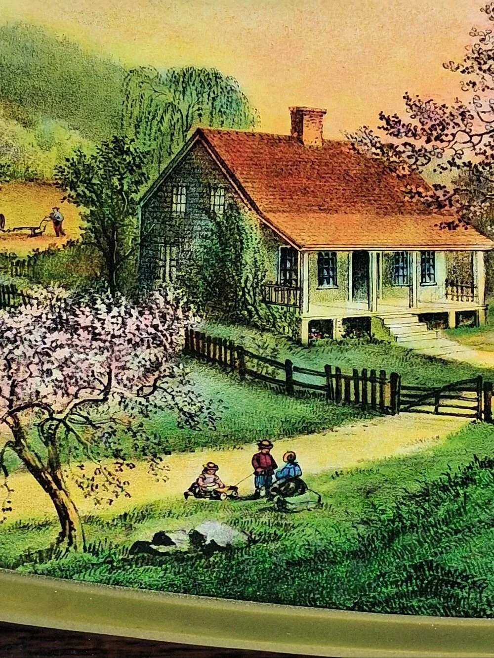 Currier & Ives Vintage Cottagecore 